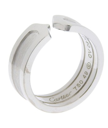 CARTIER Cartier C2 K18 White Gold No. 9 Ladies Rings / livraison et retour toujours gratuits