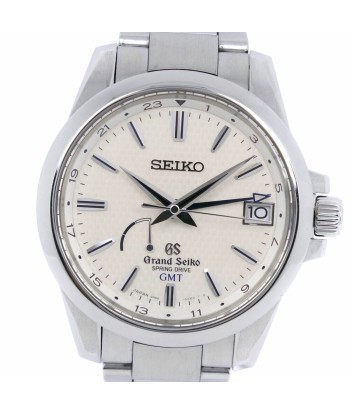 SEIKO Seiko Ground Spring Drive 9R66-0AE0 SBGE009 Stainless Steel Mens White Dial Watch de France