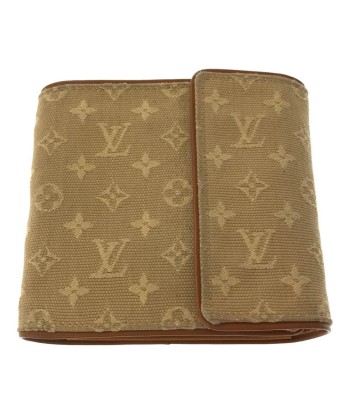 LOUIS VUITTON Louis Vuitton Monogram Mini Portobier Cult Credit Mone M92441 Womens Tri-Fold Wallet Beige LV le concept de la Pate a emporter 