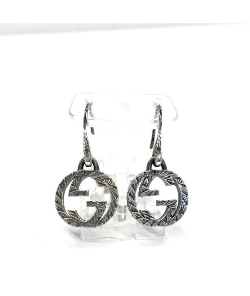 GUCCI Gucci Earrings Interlocking G 457110 Silver Hook Ag925 Ladies suggérées chez