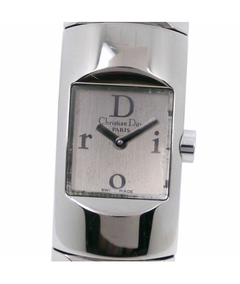 Dior Christian Diorific D102-100 Stainless Steel Silver Quartz Ladies Dial Watch la chaussure