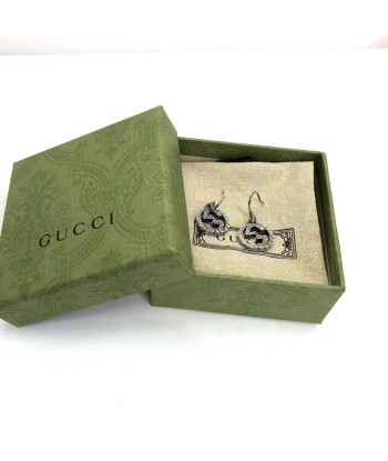 GUCCI Gucci Earrings Interlocking G 457110 Silver Hook Ag925 Ladies suggérées chez