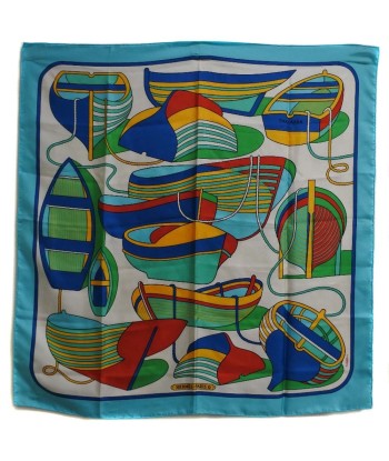 HERMES Hermes Carre 90 THALASSA Silk Light Blue Womens Scarf Economisez 