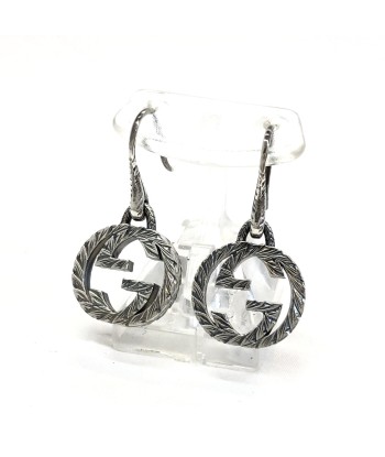 GUCCI Gucci Earrings Interlocking G 457110 Silver Hook Ag925 Ladies suggérées chez