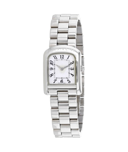 Coach Women's Silver Bracelet brillant des détails fins