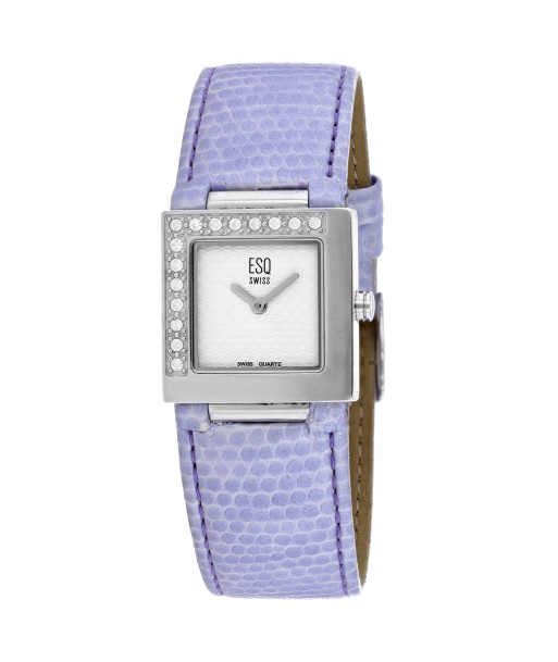 ESQ Women's Purple Elegant la colonne vertébrale