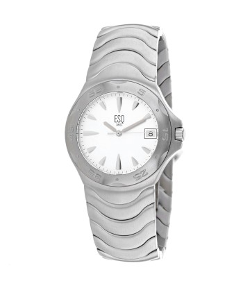 ESQ Women's Silver Stainless Steel White Dial Jusqu'à 80% De Réduction