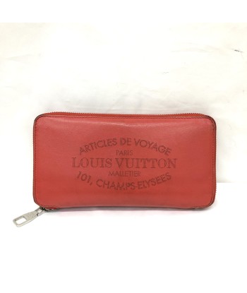 LOUIS VUITTON Louis Vuitton Wallet M58207 Portofeuil Jena Parnacea Red Round Womens Mens ou a consommer sur place