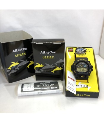 CASIO Casio G-SHOCK watch GW-6902K-9JR ICERC dolphin whale 2018 third digital tough solar radio black yellow mens outlet