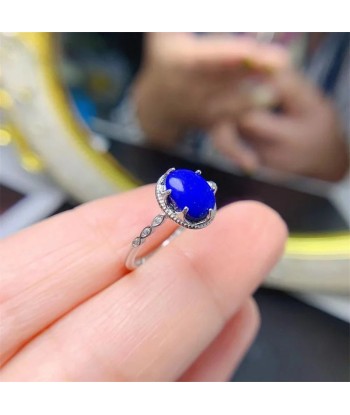 Sterling Silver Lapis Ring for Women Comparez plus de prix