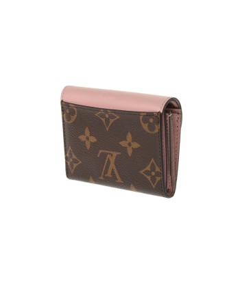 LOUIS VUITTON Monogram Portofeuil Zoe Rose Ballerine M62933 Womens Canvas Tri-Fold Wallet Fin de série