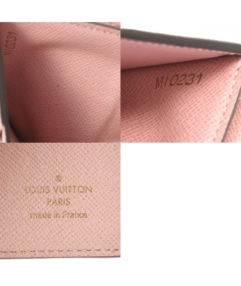 LOUIS VUITTON Monogram Portofeuil Zoe Rose Ballerine M62933 Womens Canvas Tri-Fold Wallet Fin de série