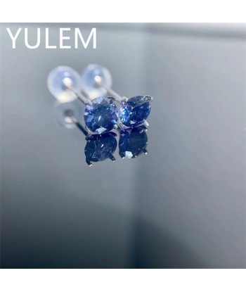 White Gold 1 Carat Diamond Stud Earrings for Women Venez acheter