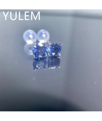 White Gold 1 Carat Diamond Stud Earrings for Women Venez acheter